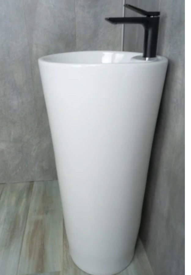 Раковина GID-ceramic Nb131 с пьедесталом круглая 40, керамика купить,360389