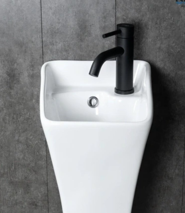 Раковина GID-ceramic M9012 с пьедесталом прямоугольная 30, керамика купить,181189