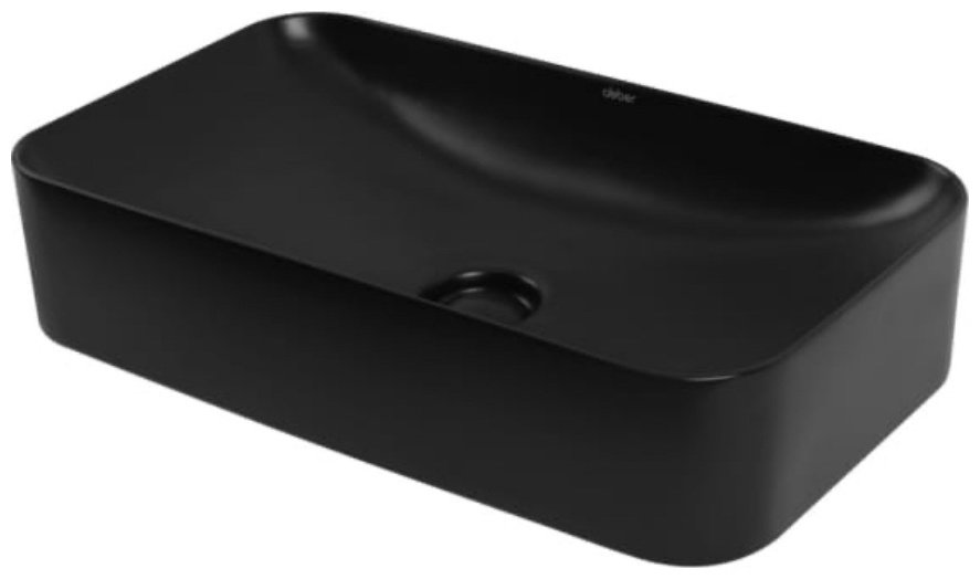 Раковина Abber Rechteck AC2204MB накладная прямоугольная 35 см, фаянс