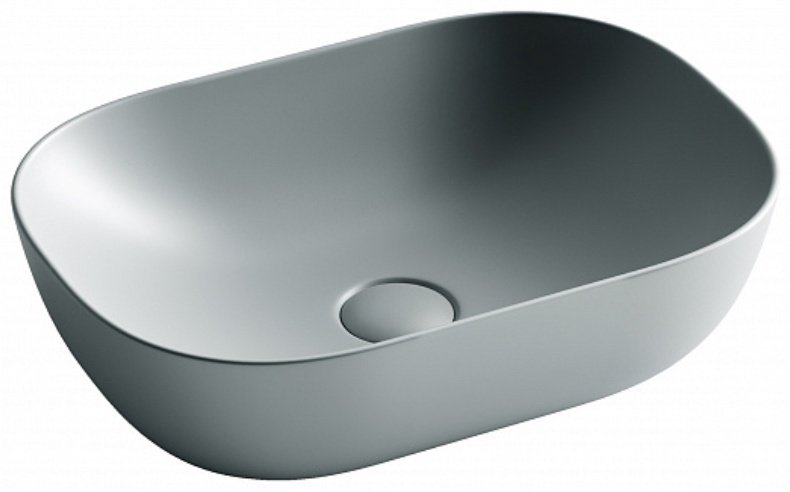Раковина Ceramicanova CN6009MH накладная прямоугольная 46, санфарфор купить,247400