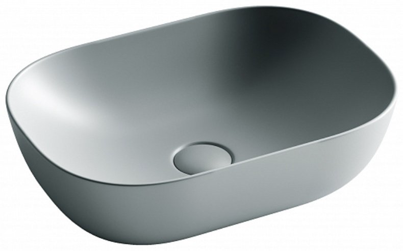 Раковина Ceramicanova CN6009MH накладная прямоугольная 46, санфарфор купить,247400