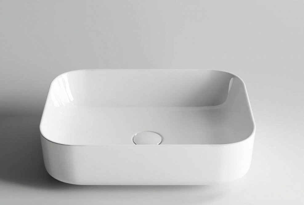 Раковина Ceramicanova CN6011 накладная прямоугольная 50, санфарфор купить,129350