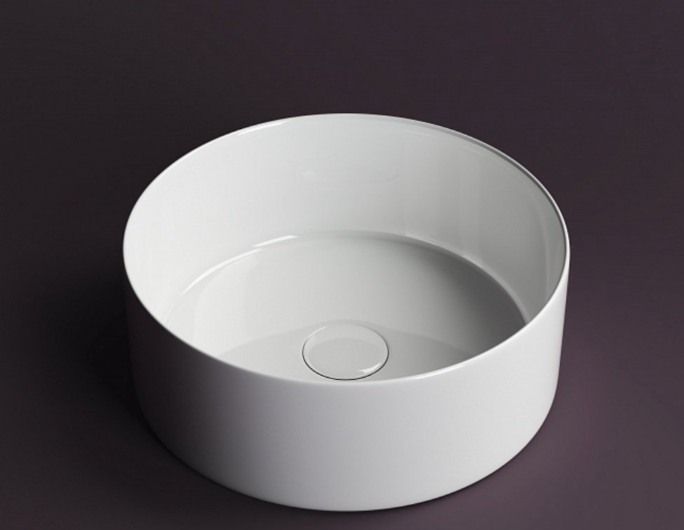Раковина Ceramicanova Element CN6032 накладная круглая 36, санфарфор купить,115320