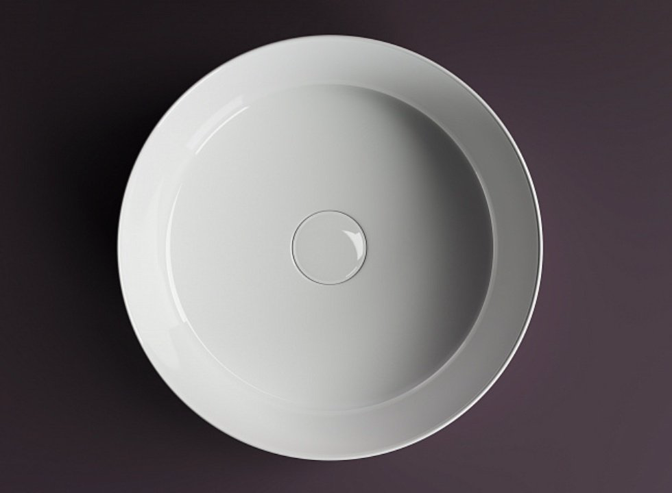 Раковина Ceramicanova Element CN6032 накладная круглая 36, санфарфор купить,115320