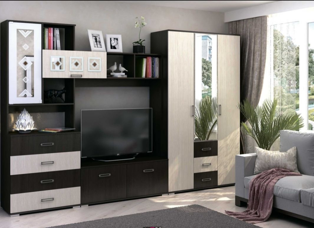 Комплект для гостиной DOMA YANA 3200 бежевый, коричневый купить,NaN