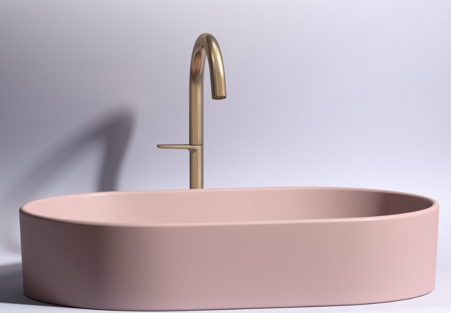 Раковина Ceramicanova CN6048MP накладная овальная 60, санфарфор купить,298798