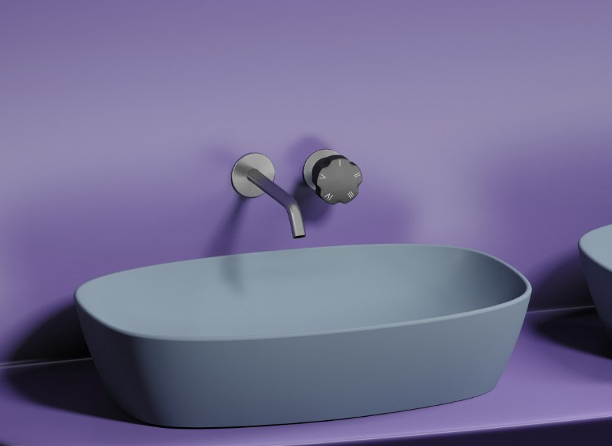 Раковина Ceramicanova CN6049MHL накладная овальная 60, санфарфор купить,229745