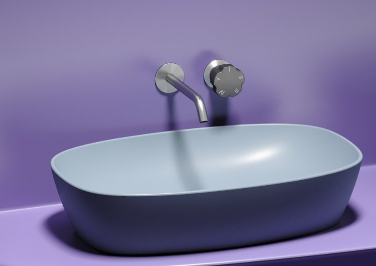Раковина Ceramicanova CN6049MHL накладная овальная 60, санфарфор