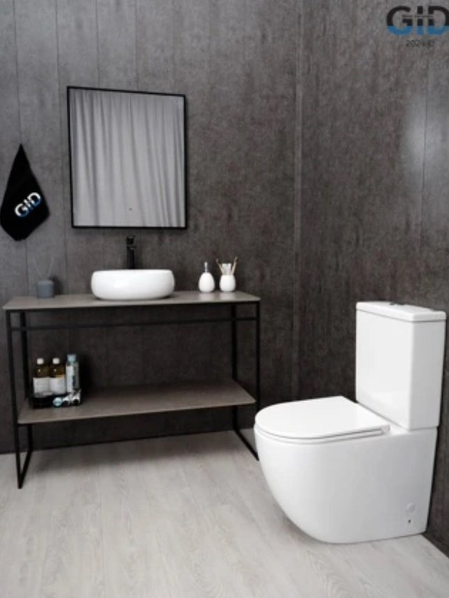 Раковина GID-ceramic N9030ds накладная овальная 40, керамика купить,68655