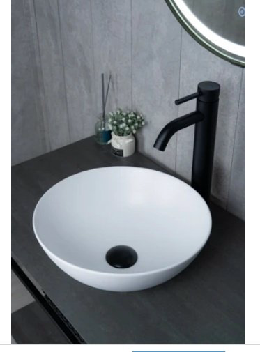 Раковина GID-ceramic 9081wm накладная круглая 36, керамика купить,203079
