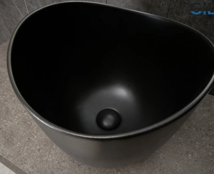Раковина GID-ceramic N9303bg накладная нестандартная 36, керамика купить,190741