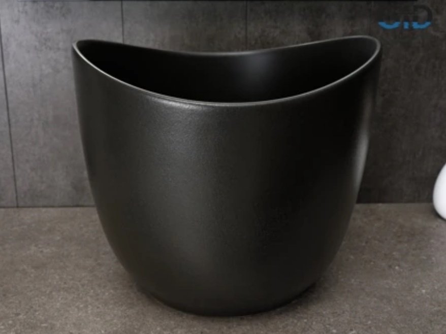 Раковина GID-ceramic N9303bg накладная нестандартная 36, керамика