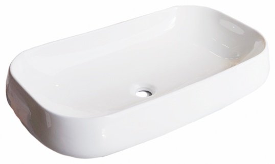 Раковина Comforty 78101 накладная овальная 41, санфарфор