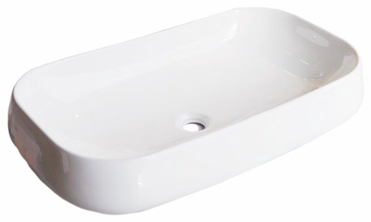 Раковина Comforty 78101 накладная овальная 41, санфарфор купить,96415