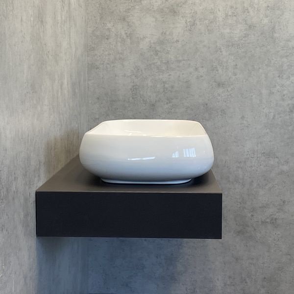 Раковина Comforty 78101 накладная овальная 41, санфарфор