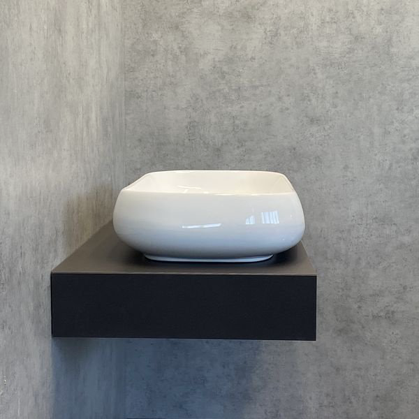Раковина Comforty 78101 накладная овальная 41, санфарфор купить,96415
