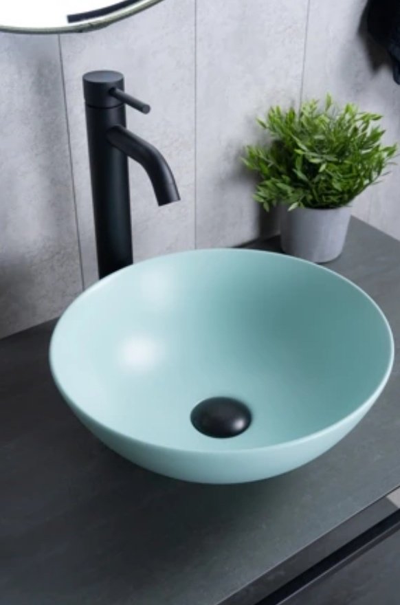 Раковина GID-ceramic 9081tifm накладная круглая 36, керамика