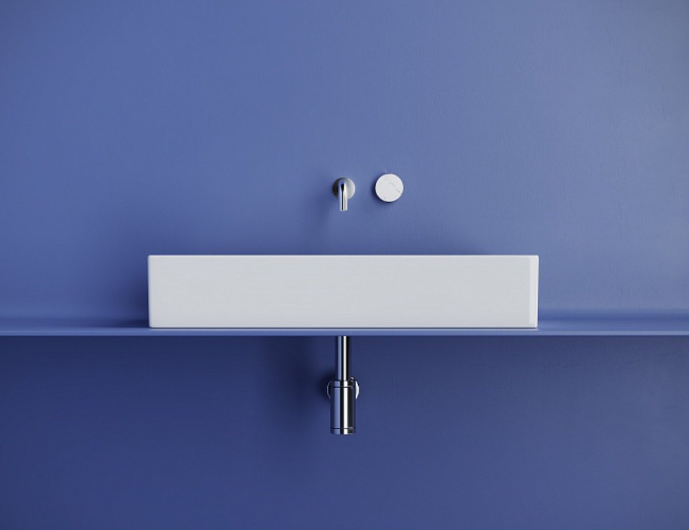 Раковина Ceramicanova Element CN6071 накладная прямоугольная 70, санфарфор