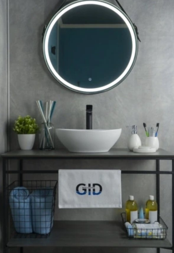 Раковина GID-ceramic N900 накладная овальная 41, керамика купить,103977