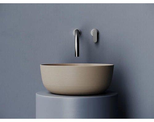Раковина Ceramicanova CN6073MC накладная круглая 35.6, мрамор