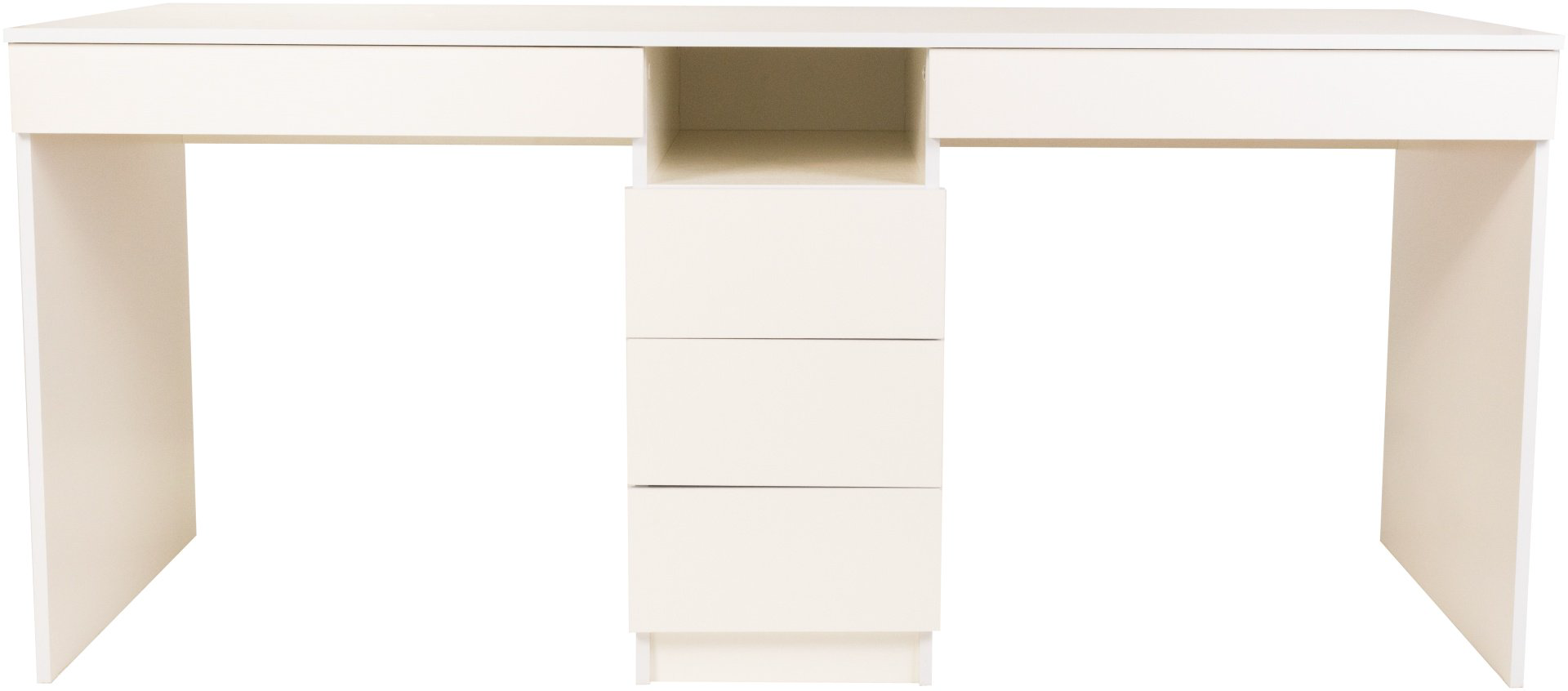 Стол письменный DOMA Твист, 175х65x77 см, белый купить,NaN