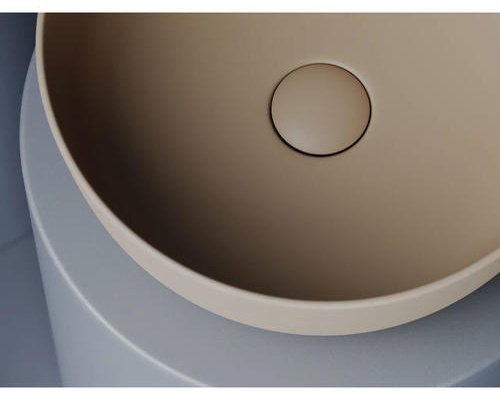 Раковина Ceramicanova CN6073MC накладная круглая 35.6, мрамор