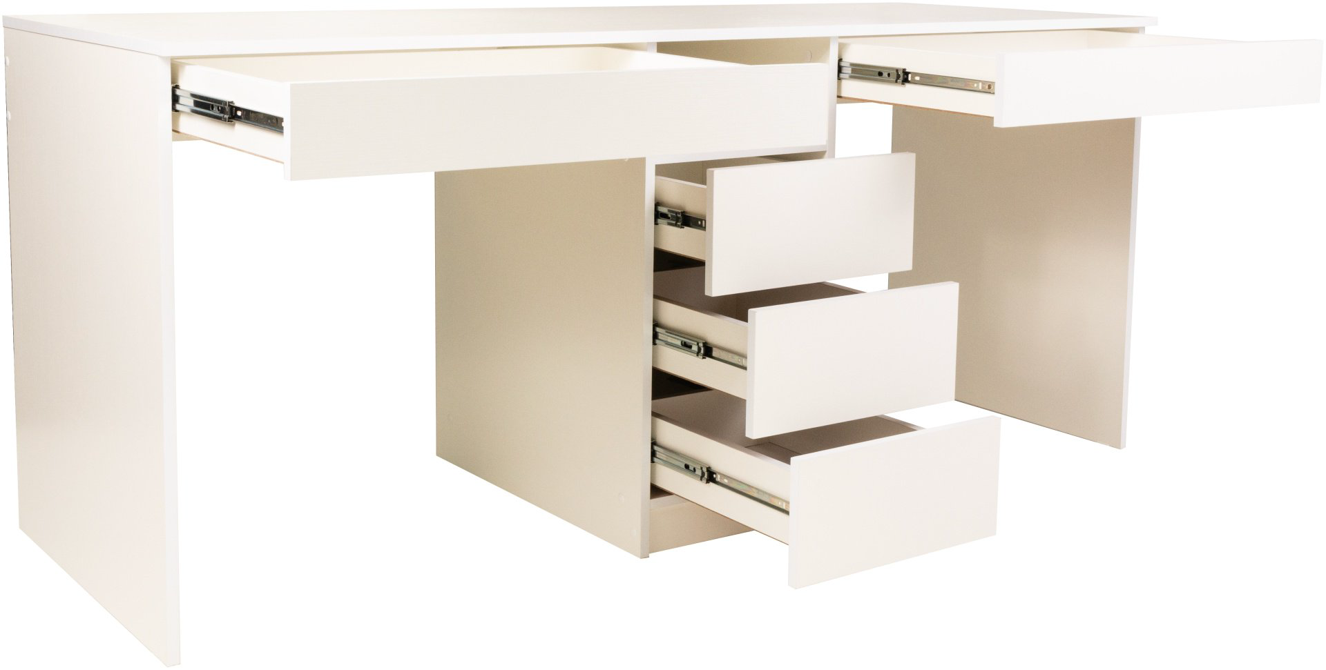 Стол письменный DOMA Твист, 175х65x77 см, белый купить,NaN