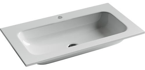 Раковина Ceramicanova CN7012 накладная прямоугольная 45.7, мрамор
