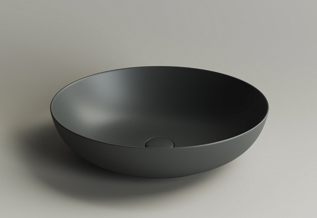 Раковина Ceramicanova CN6017MDH накладная овальная 52, санфарфор