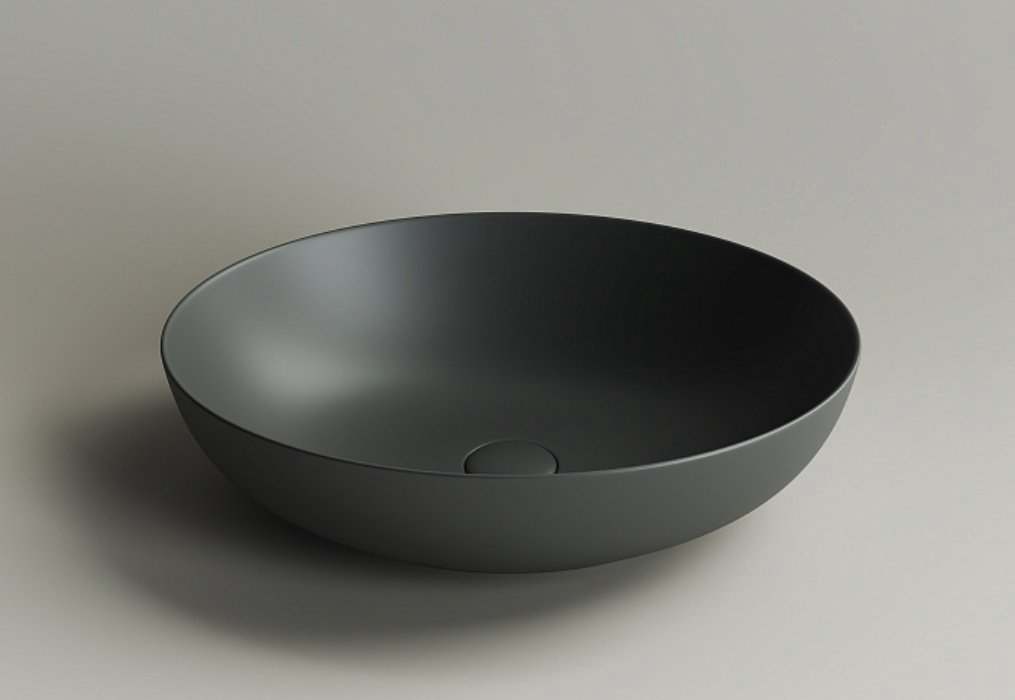 Раковина Ceramicanova CN6017MDH накладная овальная 52, санфарфор купить,264869