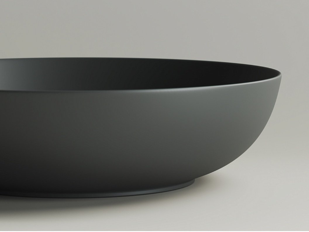 Раковина Ceramicanova CN6017MDH накладная овальная 52, санфарфор