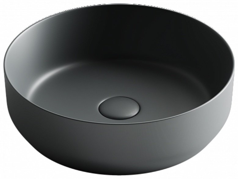 Раковина Ceramicanova CN6022MDH накладная круглая 39, санфарфор