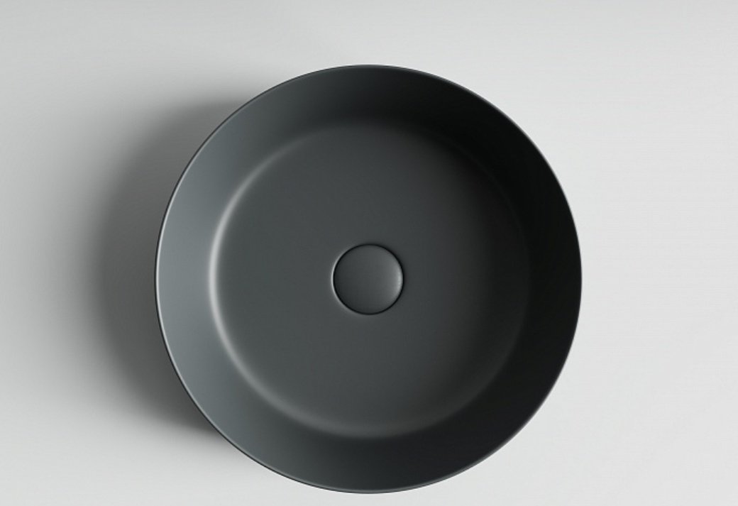 Раковина Ceramicanova CN6022MDH накладная круглая 39, санфарфор