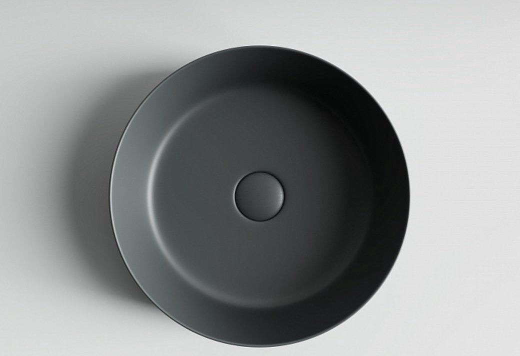 Раковина Ceramicanova CN6022MDH накладная круглая 39, санфарфор купить,187458