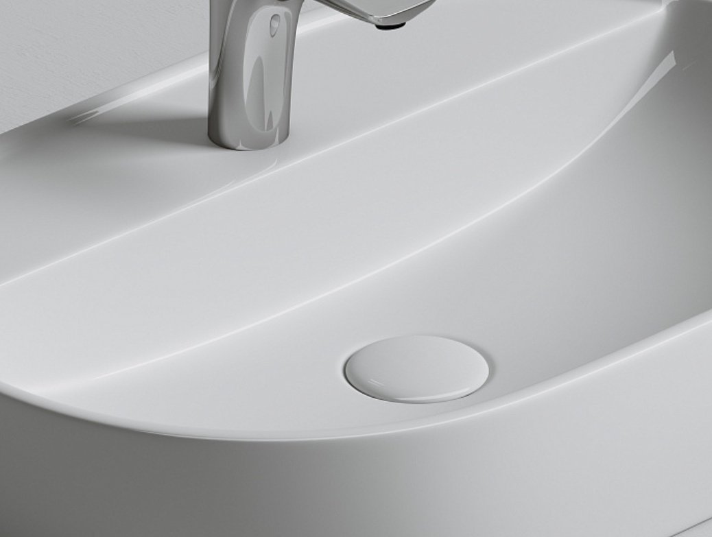 Раковина Ceramicanova CN6035 накладная овальная 60, санфарфор