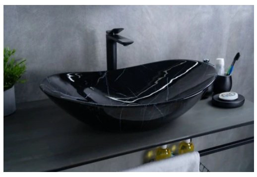 Раковина GID-ceramic Bs9811 накладная овальная 61, керамика купить,130643