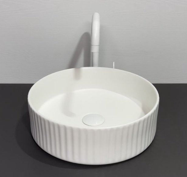 Раковина Comforty 78728MW накладная круглая 36, фарфор купить,95122