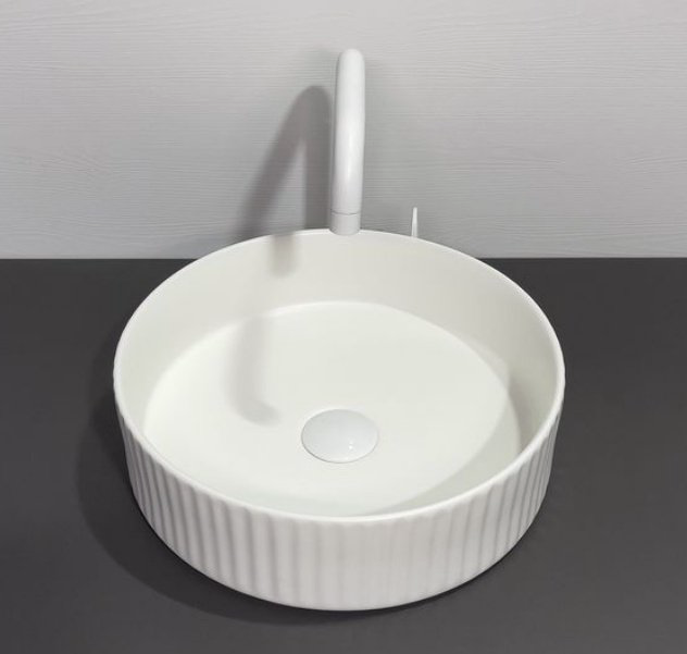 Раковина Comforty 78728MW накладная круглая 36, фарфор купить,95122