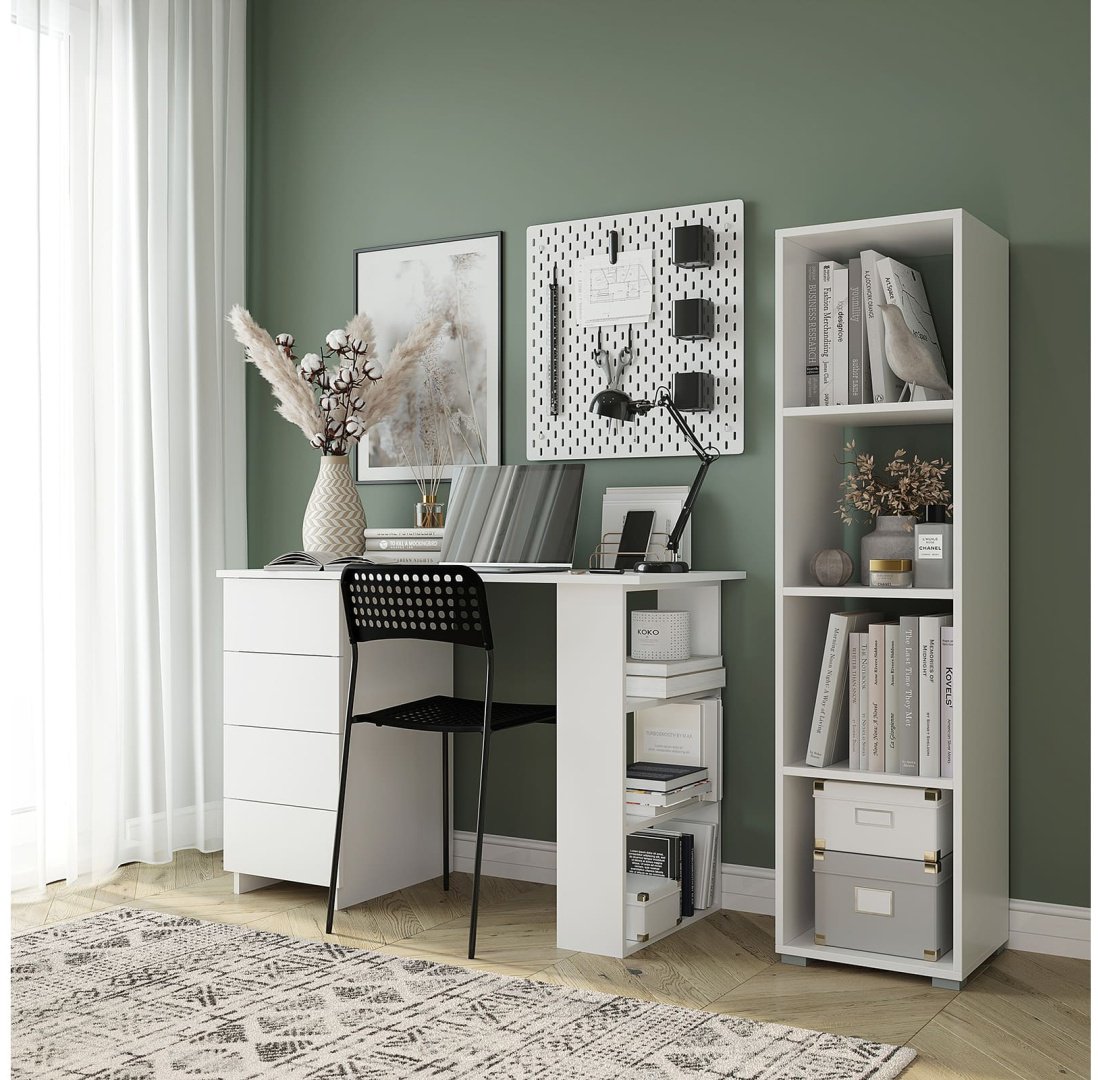 Стол письменный DOMA ASTI-3 big, 110х75x50.6 см, белый купить,NaN