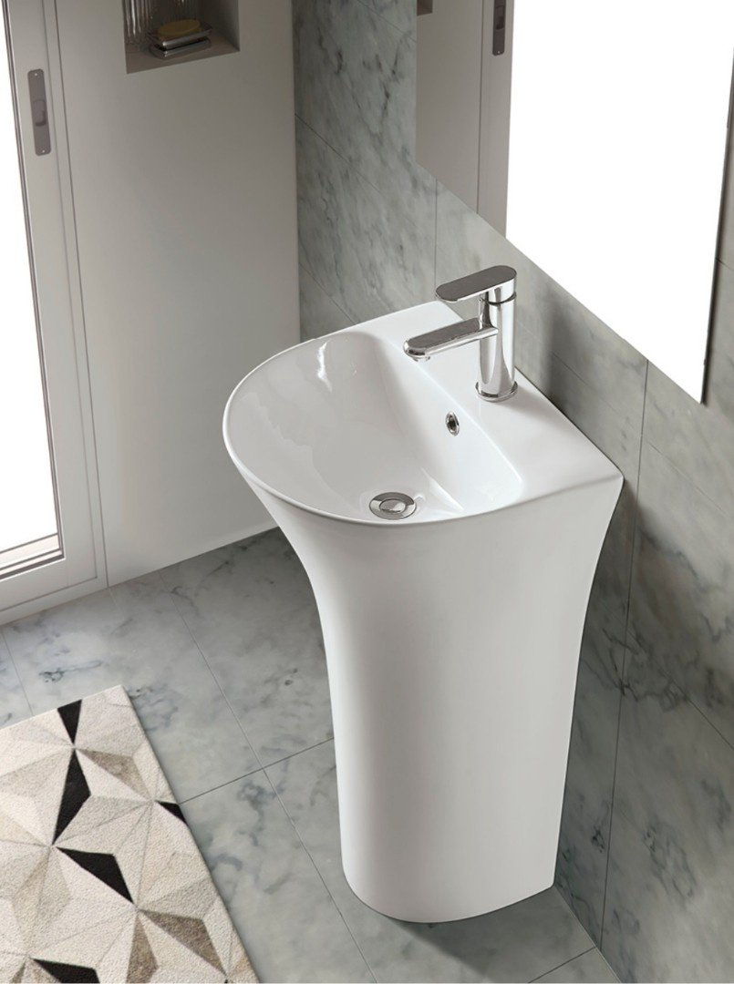 Раковина с пьедесталом 48 см Cerutti SIMONA CT7832 купить,239994