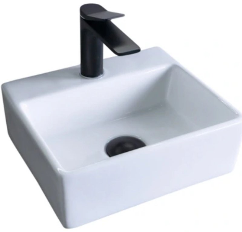 Раковина GID-ceramic N9135 подвесная прямоугольная 33, керамика купить,NaN