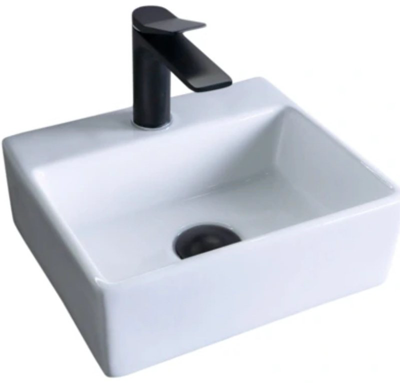 Раковина GID-ceramic N9135 подвесная прямоугольная 33, керамика купить,NaN