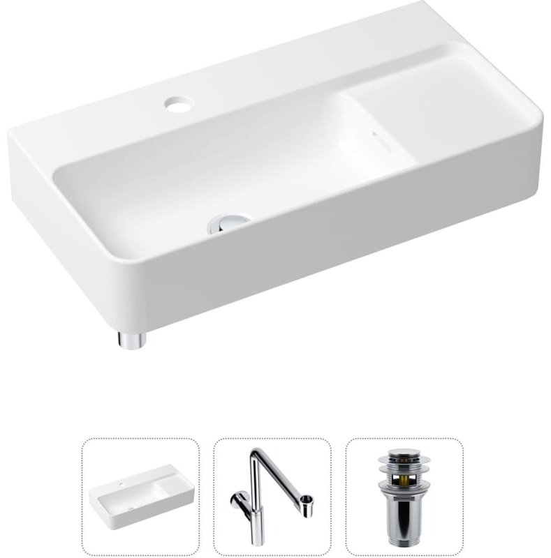 Раковина Lavinia Boho Bathroom Sink 21520532 накладная прямоугольная 31, санфарфор купить,NaN