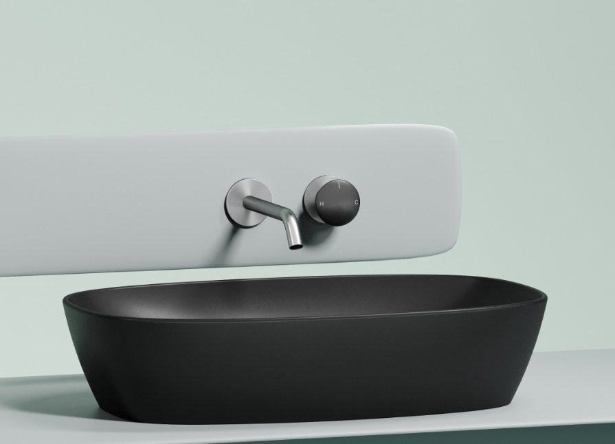 Раковина Ceramicanova CN6049MB накладная овальная 60, санфарфор купить,344668
