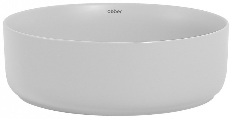 Раковина Abber Bequem AC2108MLG накладная круглая 36 см, фаянс купить,96600