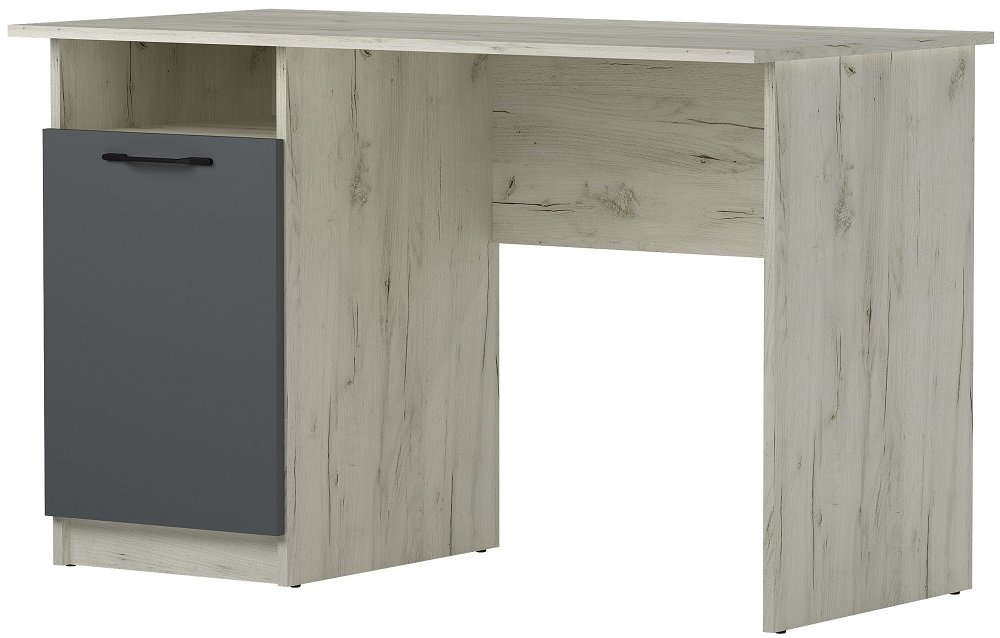 Стол письменный DOMA PKS-12, 120х60x75 см, светло серый, темно-серый купить,NaN