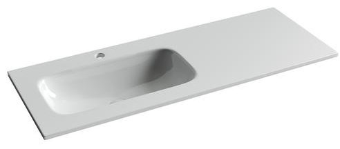 Раковина Ceramicanova CN7020 накладная прямоугольная 45.7, мрамор
