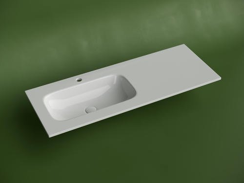 Раковина Ceramicanova CN7020 накладная прямоугольная 45.7, мрамор