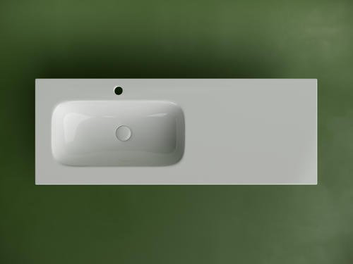 Раковина Ceramicanova CN7020 накладная прямоугольная 45.7, мрамор купить,640800
