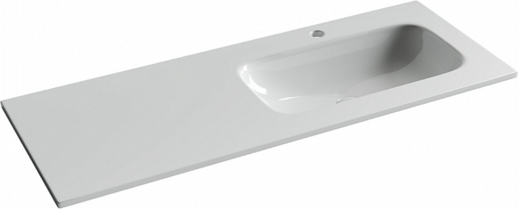 Раковина Ceramicanova CN7021 врезная прямоугольная 121, санфарфор